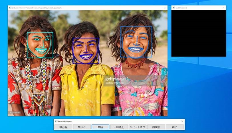 顔認証システムFaceDRAV オーバーレイ 顔認証システムFaceDRAV ギトウシステムズ