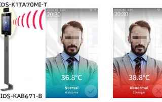 体温測定顔認証顔認証端末　簡易架設セット2