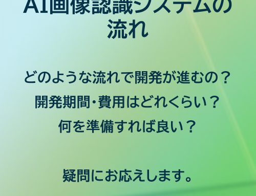 第2回 AI画像認識システム導入の流れ【課題ヒアリングから運用開始まで】